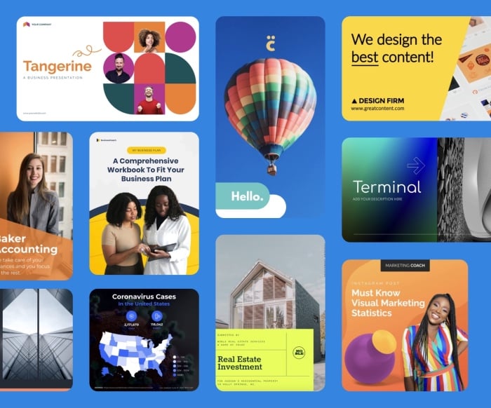 从数千个可定制的模板中进行选择