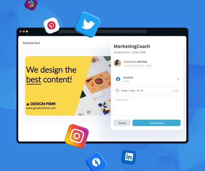 创建,计划和发布你的内容都从一个地方